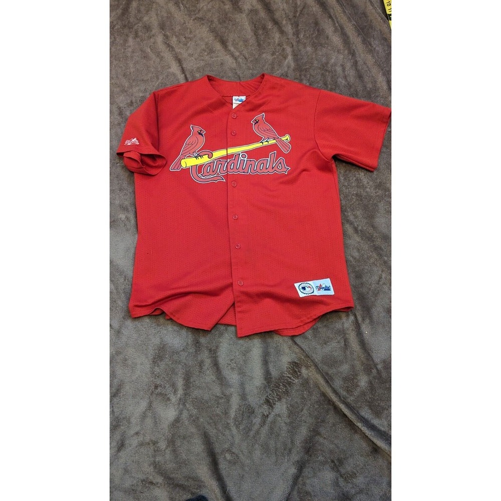 Vintage Majestic Mark Mcgwire Red Jersey size Adult L